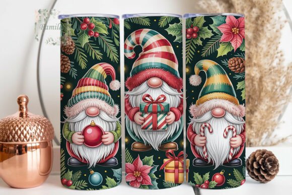 Download Christmas Gnome Holiday 20oz Tumbler - Premium Resources