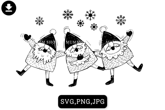 Download Winter Christmas Gnome Holiday SVG - Gnome holiday Collection