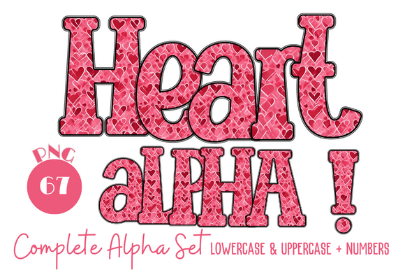 Download PINK MiNi HEART DOODLE ALPHABETS PNG - Heart doodle Collection