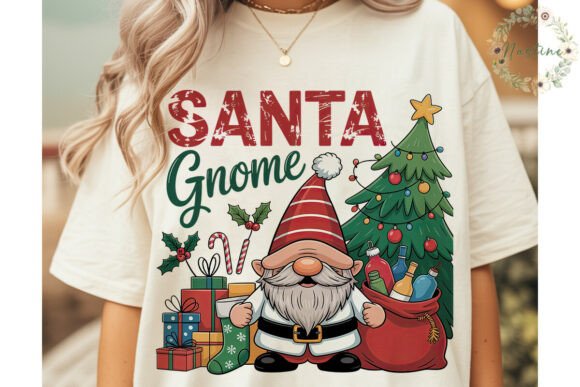 Download Santa Gnome Holiday Sublimation Design - Premium Bundle