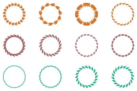 Download Decorative Botanical Frame Set Design - Frame set Collection