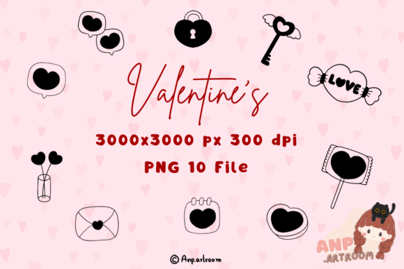 Download Valentine Day Heart Doodle - Heart doodle Collection